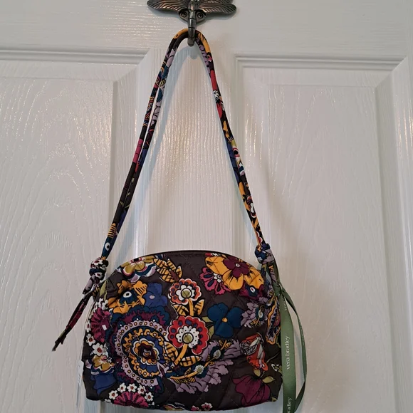 Vera Bradley Blake Colorful Floral Crossbody - Picture 3 of 4